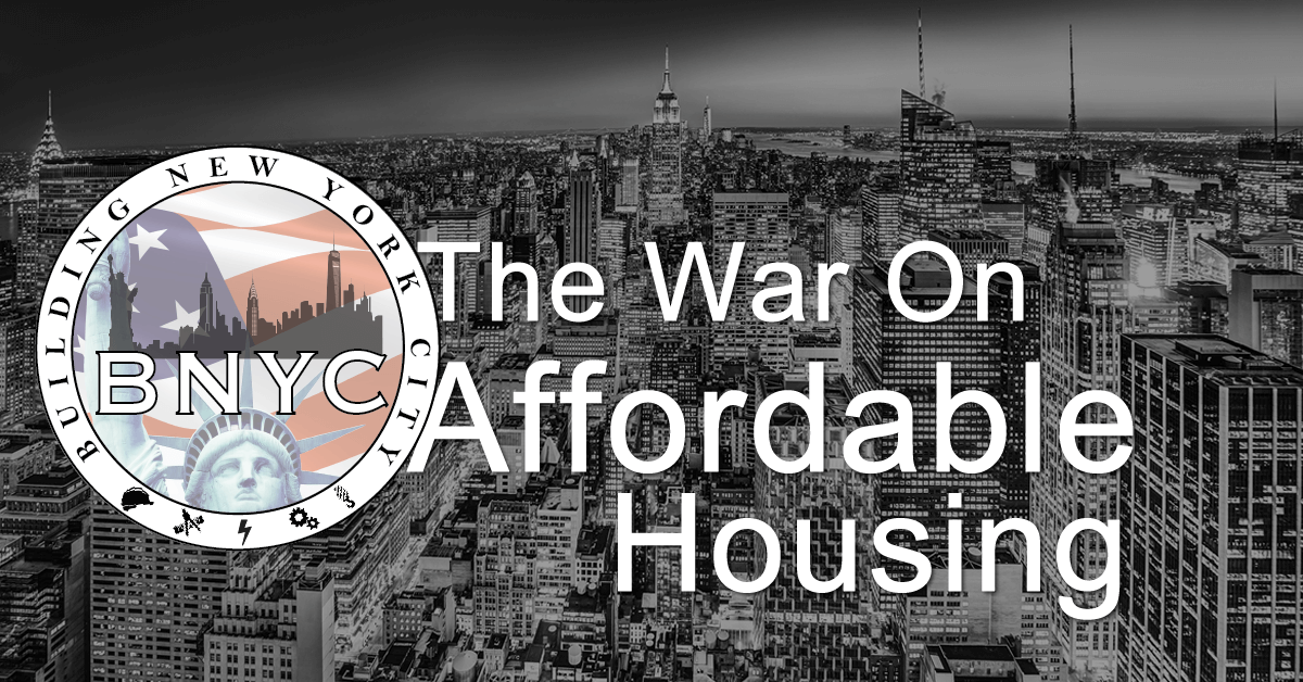 war on affordable housing